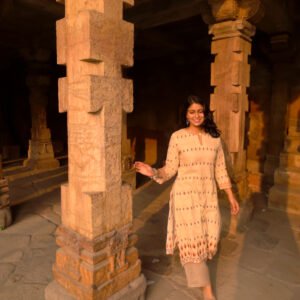 Pima Cotton A Line Kurta